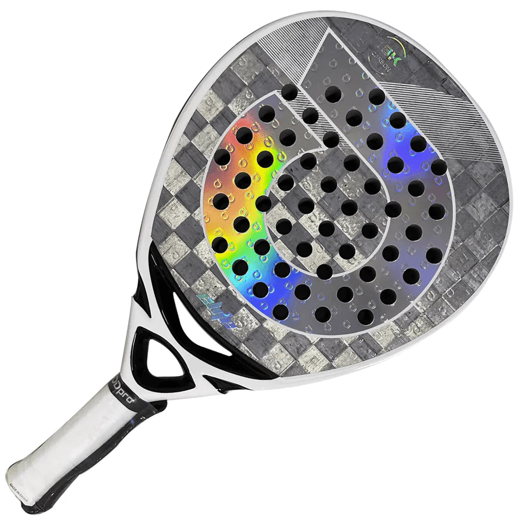Pala de Padel ODPRO Elite White 18K Eva Soft + + Estuche Exclusivo de Regalo